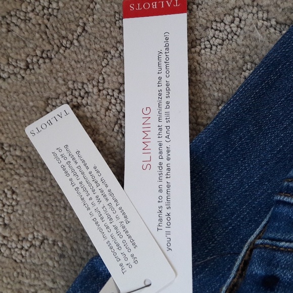 Talbots Flawless Slim Ankle Jeans - Still Has Tags - Picture 5 of 8